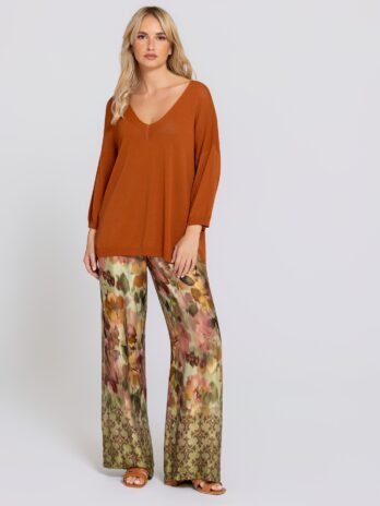 Camisola Malha Decote V