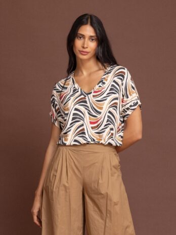 T-Shirt Viscose Ondulados