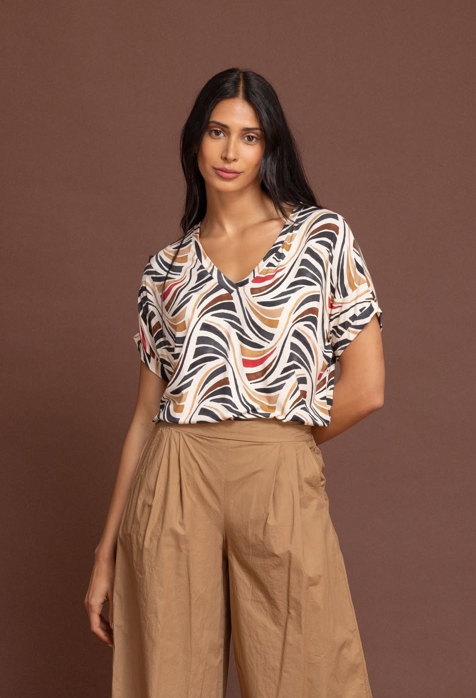 T-Shirt Viscose Ondulados