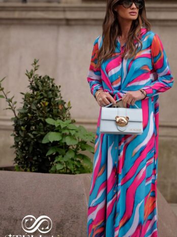 Vestido Camiseiro C/ Laçada