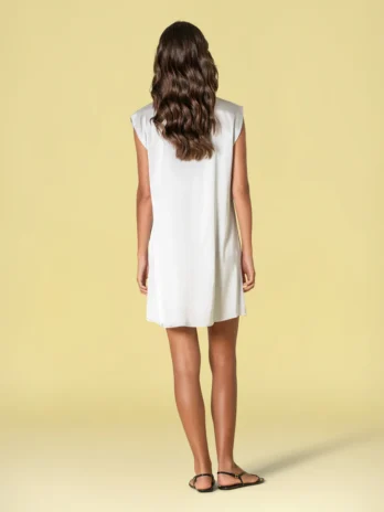 Vestido Curto Acetinado