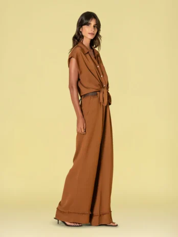 Calças Virola C/ Cinto