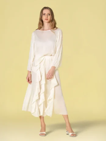 Blusa Decote Redondo
