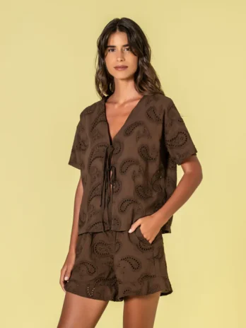 Blusa Bordado Inglês
