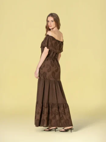 Vestido Bordado Inglês