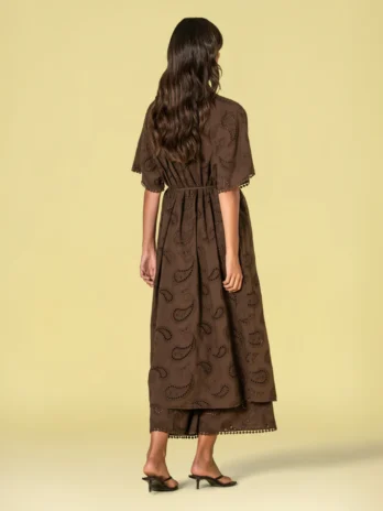 Kimono Bordado Inglês