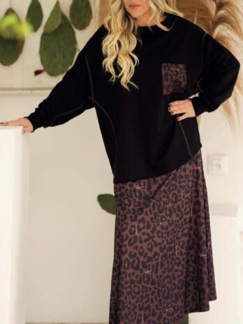 Vestido Fénix Leopardo