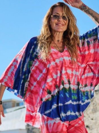 Blusa Estampada Licra Fria Oversize