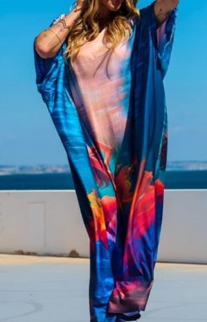 Vestido Kaftan Licra Premium