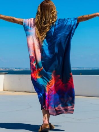 Vestido Kaftan Licra Premium