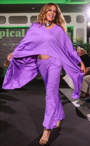 Pantalona Licra Fria C/ Pregas / Bolsos