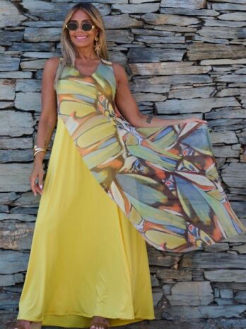 Vestido Licra Premium C/ Tule