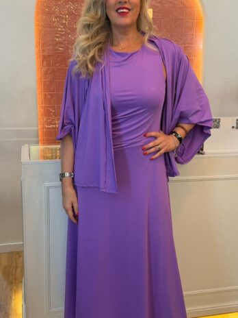 Vestido Licra Franzido Lado