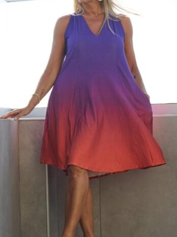 Vestido Midi Evase