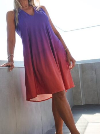 Vestido Midi Evase