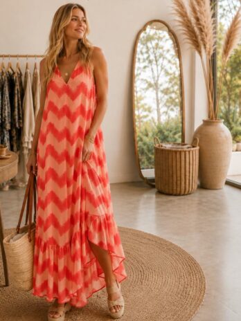 Vestido Licra Fria Assimétrico C/ Folho