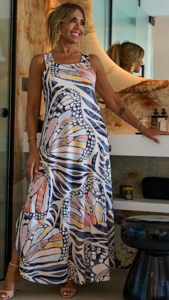 Vestido Licra Premium Decote Direito