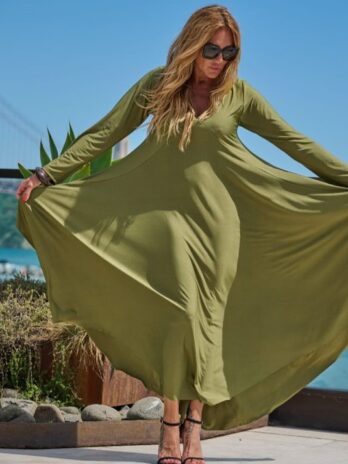 Vestido Licra Fria Oversize