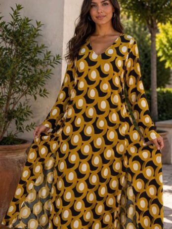 Vestido Licra Fria C/ Aberturas