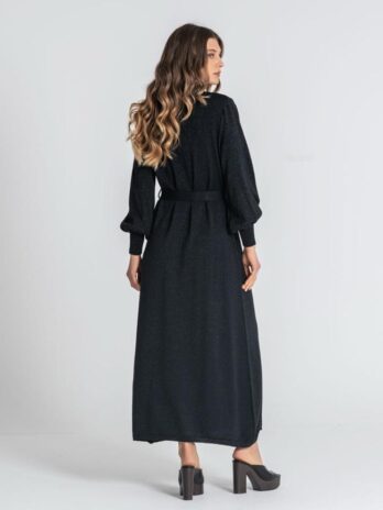 Vestido Lurex C/ Cinto
