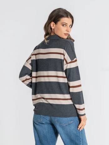 Camisola Gola Polo Riscas