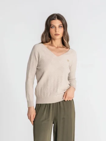 Camisola Textura C/ Chapa R