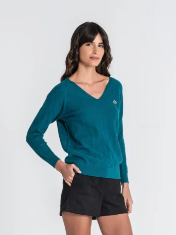 Camisola Textura C/ Chapa R