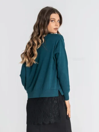 Camisola Oversize C/ Renda