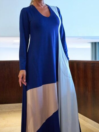 Vestido Licra Fria Tripla Cor