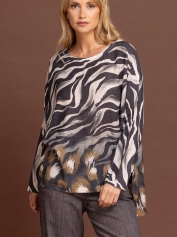 Túnica Estampa Zebra