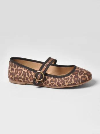 Sabrina Camurça Animal Print
