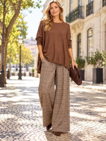 Camisola Malha Fina Oversize