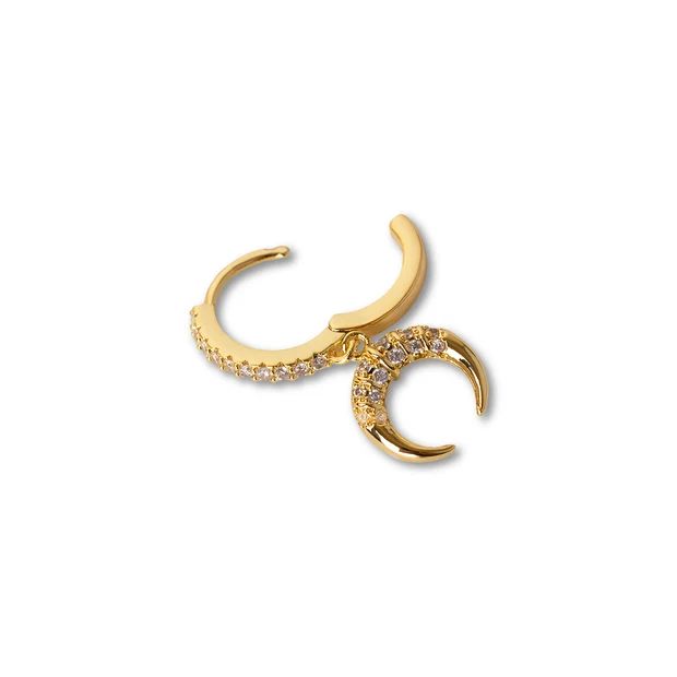 Piercing de Lua C/ Zircônia Cúbica - Image 2