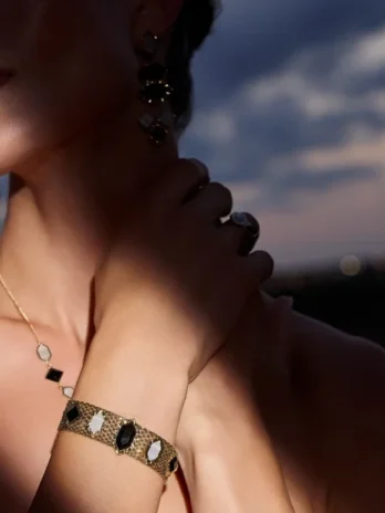 Pulseira de Malha Brilhante